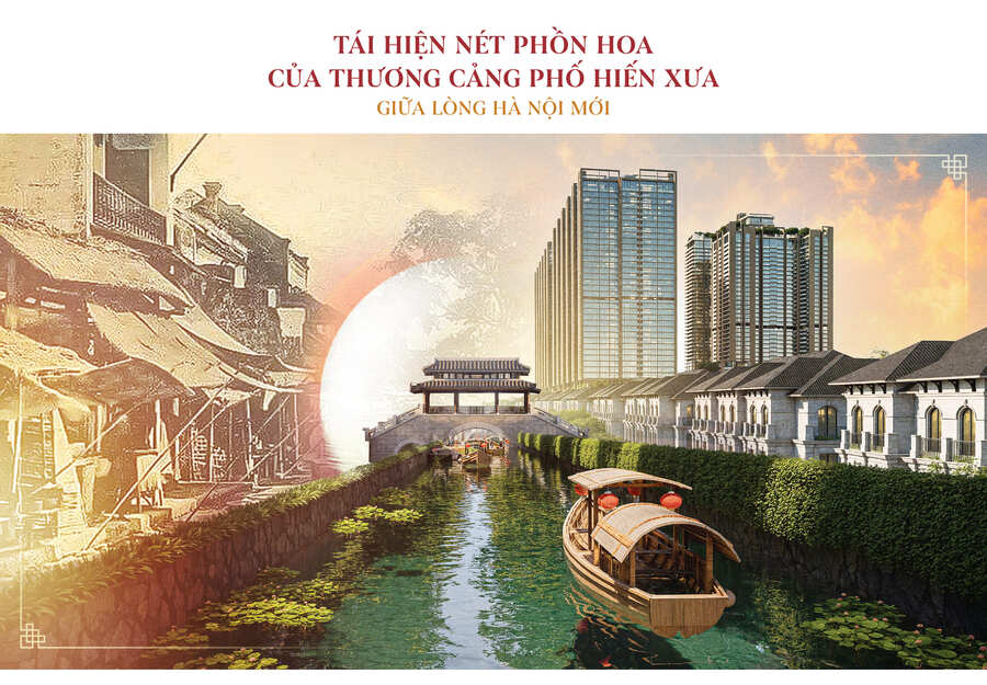 Tái hiện di sản phố Hiến tại Chung cư Sunshine Legend City Hà Nội – căn hộ cao cấp, sang trọng
