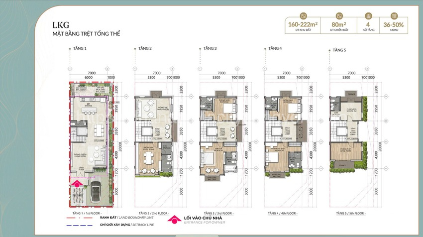 Alluvia City 6 Mặt bằng phân khu liền kề Alluvia City với quy hoạch hợp lý, hạ tầng hoàn chỉnh và không gian xanh rộng rãi tại Hưng Yên