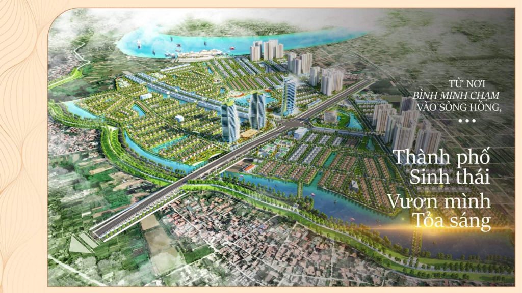 Phối cảnh toàn bộ dự án . Phân tích dự án alluvia city. Tiềm năng tăng giá trong tương lai